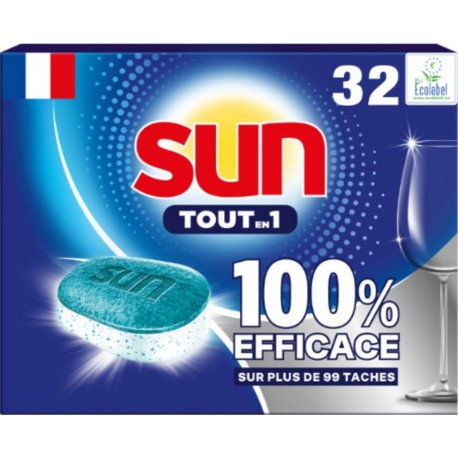 SUN Tablettes lave-vaisselle Tout en 1