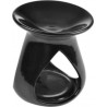 1001KDO Brûle Parfum En Céramique Triptyque Noir