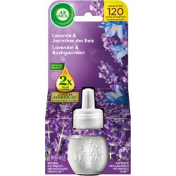 AIR WICK Recharge Electrique de Parfumaux Huiles Essentielles Lavande & Jacinthes des Bois 19ml