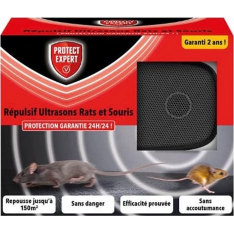 PROTECT EXPERT Repulsif Ultrason Rats Souris/nc Protect Expert Ultrarasou