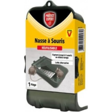 PROTECT EXPERT Piège Nasse Protect Expert 4 Souris Multi-capture Réutilisable Extérieur