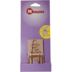 METALTEX Piège À Souris Métaltex Bois Et Métal 10 Cm