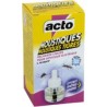 ACTO Recharge Anti-moustiques Électrique Acto Mat2 Liquide Transparent 45 Nuits