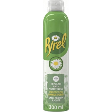 PYREL Répulsif Anti-Moustiques Protection Longue Durée 300ml