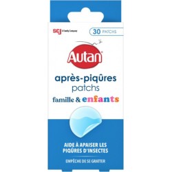 AUTAN Patchs Après-Piqûres Apaisants Famille & Enfants