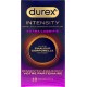 DUREX Préservatifs Sans Latex Extra Lubrifié Intensity
