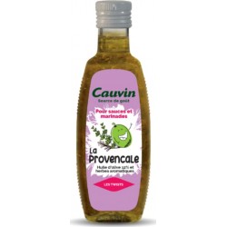 CAUVIN Sauce La Provencale (Huile d'olive, plantes aromatiques)