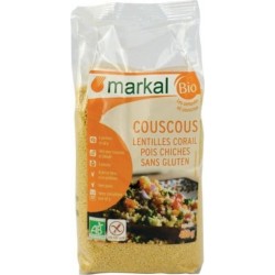 MARKAL Couscous Lentille Corail Pois Chiches 400g Markal