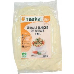 MARKAL Semoule Blanche De Ble Dur Fine 500g Markal