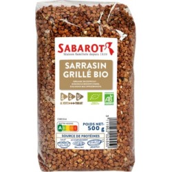 SABAROT Sarrasin Grillé Bio Sachet 500g Sabarot