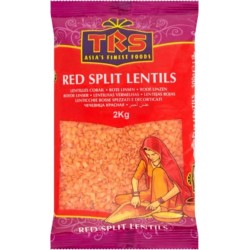 TRS Lentilles corail Masoor Dal en gros 2Kg