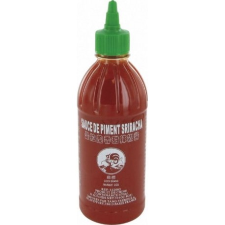 COQ Sauce Pimentée Sriracha 516g Chili Sauce Marque Coq 4 Bouteilles