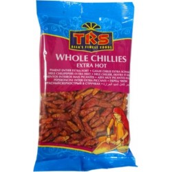 TRS Piment rouge extra fort entier Mirch indien 50g