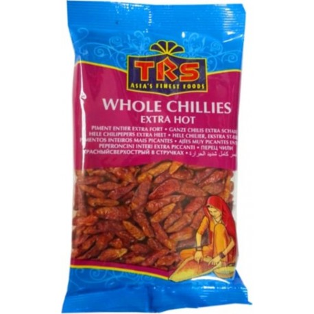 TRS Piment rouge extra fort entier Mirch indien 50g