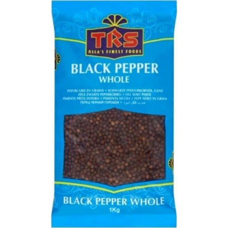 TRS Poivre noir en grains en gros 1Kg