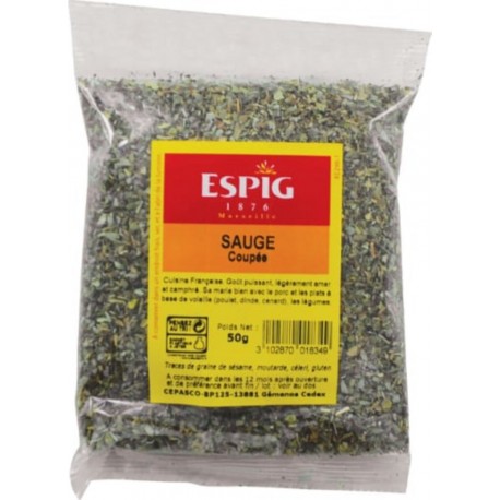 ESPIG Sauge feuille Herbe aromatique 50g
