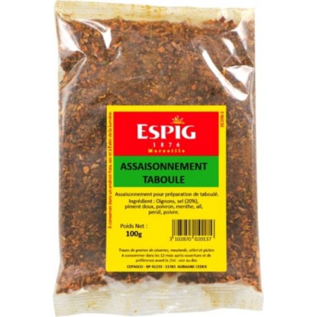 ESPIG Taboulé Mélange D'épices Moulues 100g