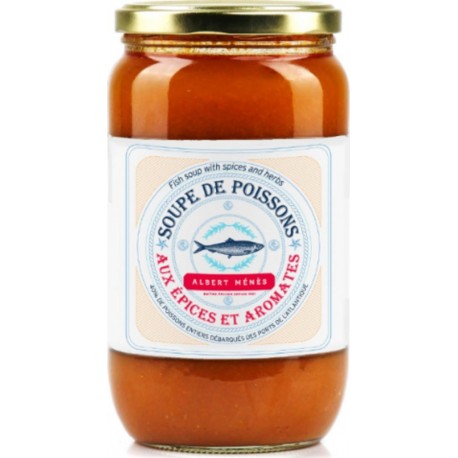 ALBERT MENES Soupe de Poissons aux Épices et Aromates 780g