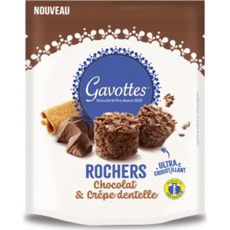 GAVOTTES Biscuits Rochers Gavotte au Chocolat Crêpe Dentelle