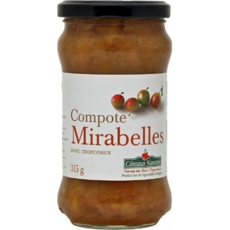CÔTEAUX NANTAIS Compote Mirabelle 315 G Coteaux Nantais