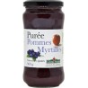 CÔTEAUX NANTAIS Puree De Pommes Myrtilles 360g Coteaux Nantais