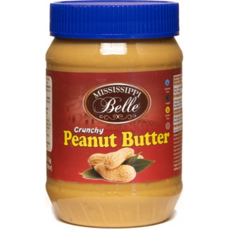 MISSISSIPPI BELLE Beurre de Cacahuètes Crunchy