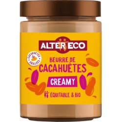 ALTER ECO Beurre de Cacahuètes Creamy