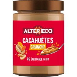 ALTER ECO Beurre de Cacahuètes Crunchy