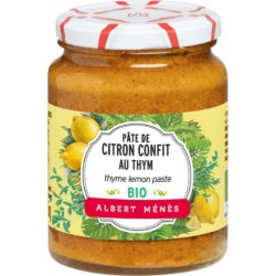 ALBERT MENES Pâte Citron Confit au Thym Bio 90g