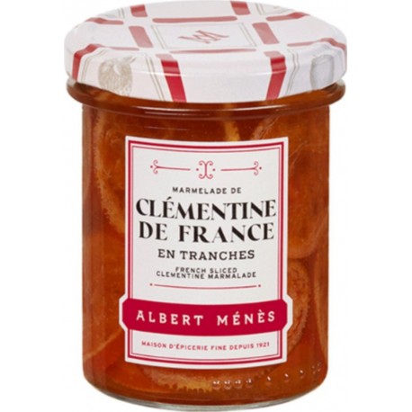ALBERT MENES Marmelade Clémentine de France en Tranches 280g