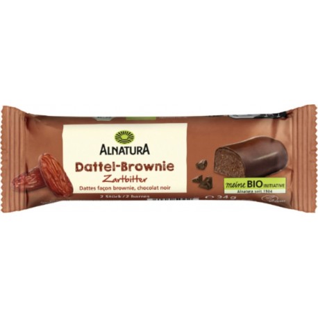 ALNATURA Barre de brownie aux dattes