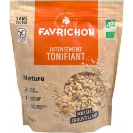 FAVRICHON Muesli Croustillant Nature Sachet 500g Favrichon