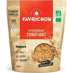 Favrichon Muesli Croustillant Intensement Nature 1Kg