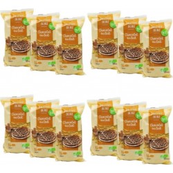 AGIDRA Lot 12x Galettes De Riz Chocolat Au Lait Bio Paquet 100g