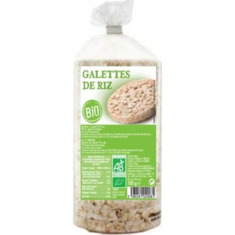 AGIDRA Galettes De Riz Complet Bio Agidra Paquet 100g