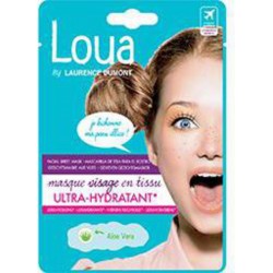Masque ultra hydratant Loua visage en tissu x1 masque 23ml