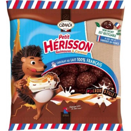 Cémoi PETIT HERISSON CARAMEL ET CHOCOLAT AU LAIT 160G