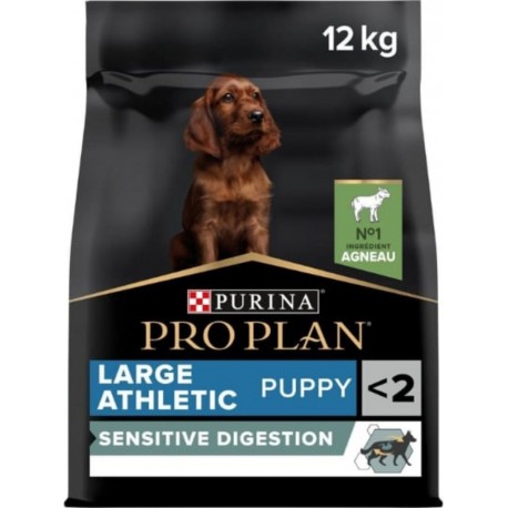 Purina PROPLAN Proplan Puppy Large Athletic Sensitive Digestion Agneau 12Kg