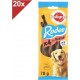 PEDIGREE Rodeo Rã©compenses Au Boeuf Pour Chien 80 Friandises (20x4)