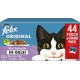 FELIX Nourriture Humide Complète Felix En Gelée Pour Chats 44 Portions De 85g