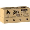 PURINA Aliments Pour Chat Purina Felix Mix Poulet Thon Veau Morue 85g