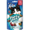 Felix Party Mix Friandises Pour Chat Saveur Océan 60g Pack De 8