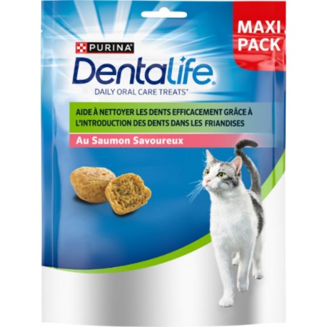 DENTALIFE Friandises pour Chat Adulte Hygiène Bucco-dentaire Saumon