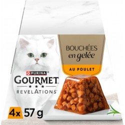 PURINA Pâtée pour Chat Adulte en Gelée Poulet