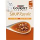 GOURMET Pâtée pour Chat Adulte Poulet Bœuf Dinde Soup' Royale