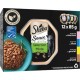 SHEBA Pâtée pour Chat Adulte en Sauce Sélection Mixte 4 Variétés
