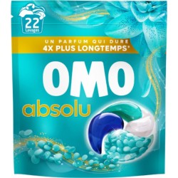 OMO Lessive Capsules Pods Absolu Fraîcheur Insolente