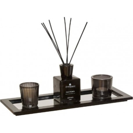 ATMOSPHERA Coffret Senteur Lucio L.36cm Noir Atmosphera