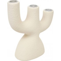 ATMOSPHERA Chandelier Wonj Blanc 18x7.5cm Atmosphera