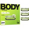 GILLETTE Lames de Rasoir Labs Body + Intimate